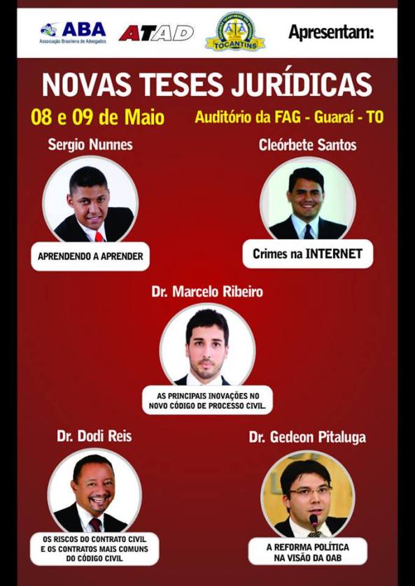 cleorbete-santos-novas-teses-juridicas-guarai-tocantins